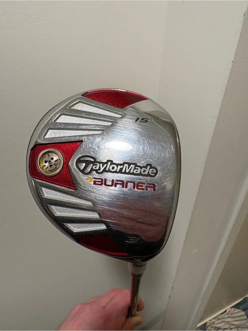 TaylorMade Burner 3 Fairway Wood - 15°
RH reax shaft medium flex - Picture 1 of 6